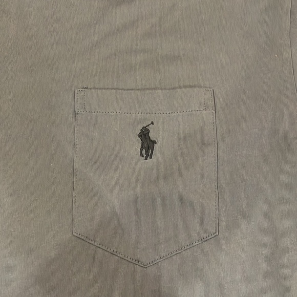 NWOT Polo by Ralph Lauren Crew neck cotton classic pocket tee - Picture 3 of 5